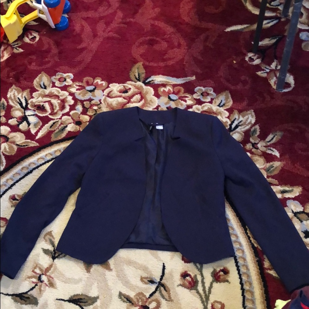 H&M navy blue blazer